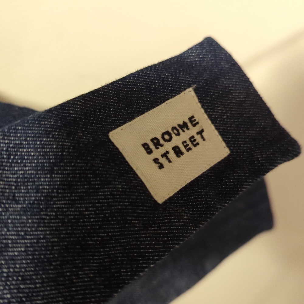 NWOT Kate Spade Broome Street Collection Denim Sleeveless Dress Size Small - Picture 4 of 12